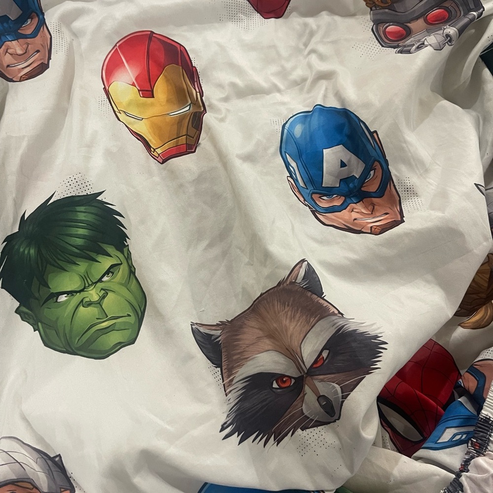 Marvel Avengers Character twin fitted